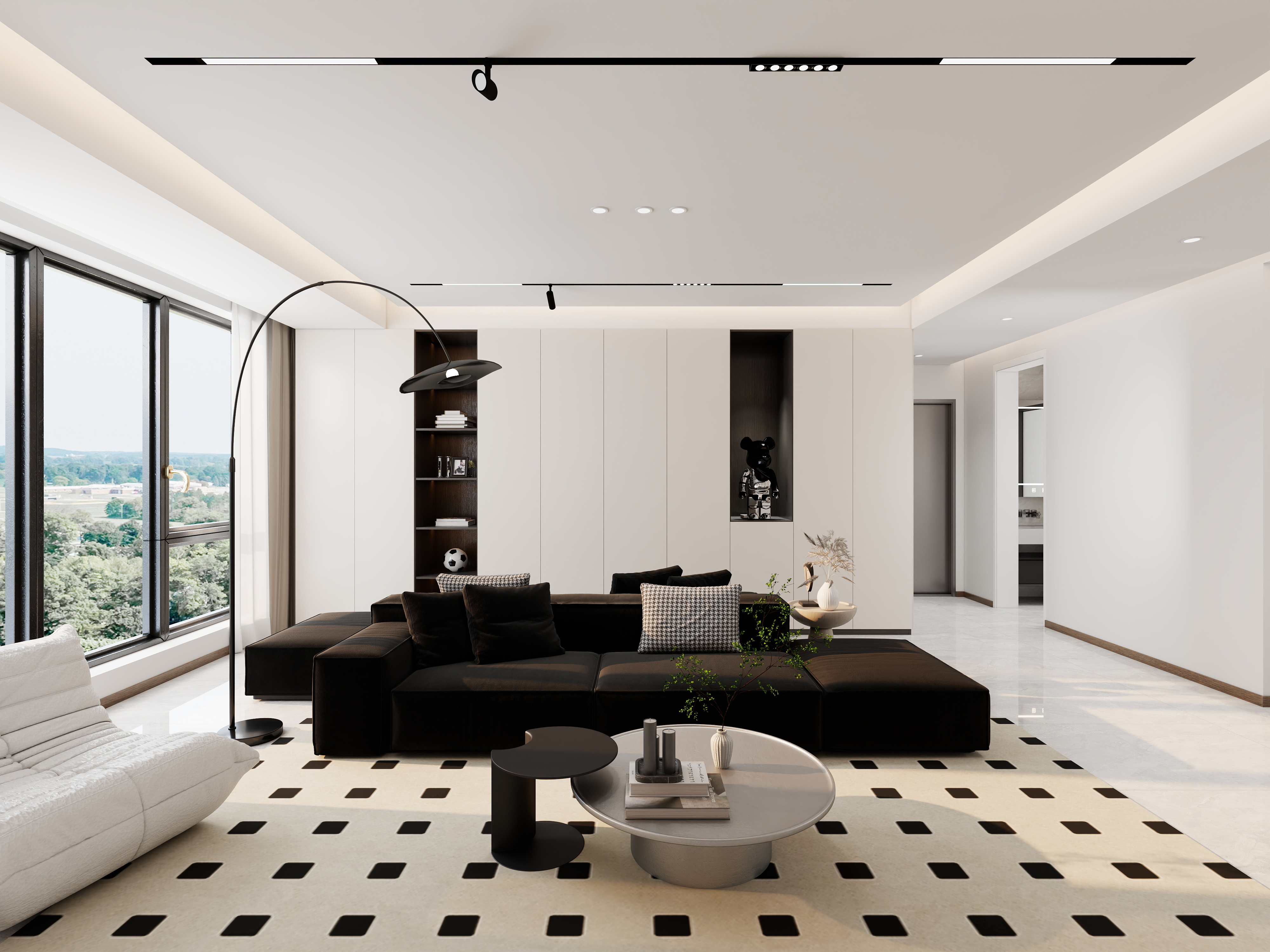 整装设计邓谋-时代公园115户型量房图-副本-装修设计方案