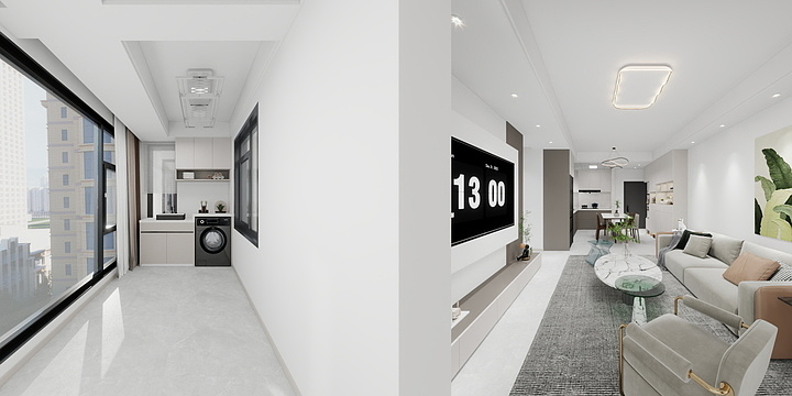 全案设计邹勋-星筑四期胡姐-装修设计方案