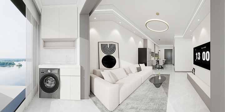 锦佳全案设计师-龙中金源90现代-副本-装修设计方案