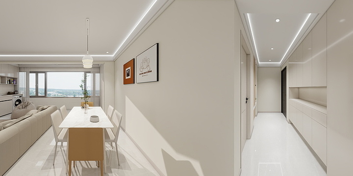 尚景逸家装饰设计-蚌埠碧桂园湖山樾16栋501-装修设计方案