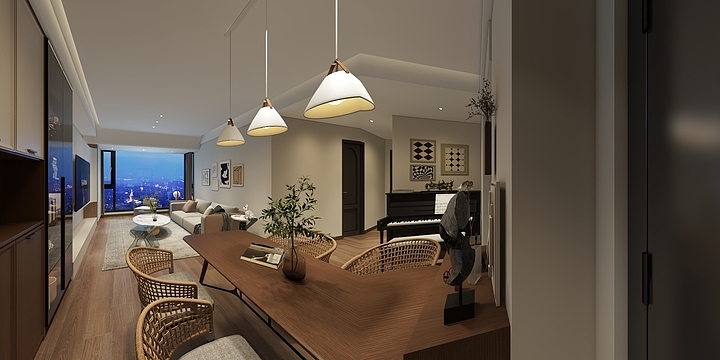 嘉辰装饰-JC-公园一号周美女-装修设计方案