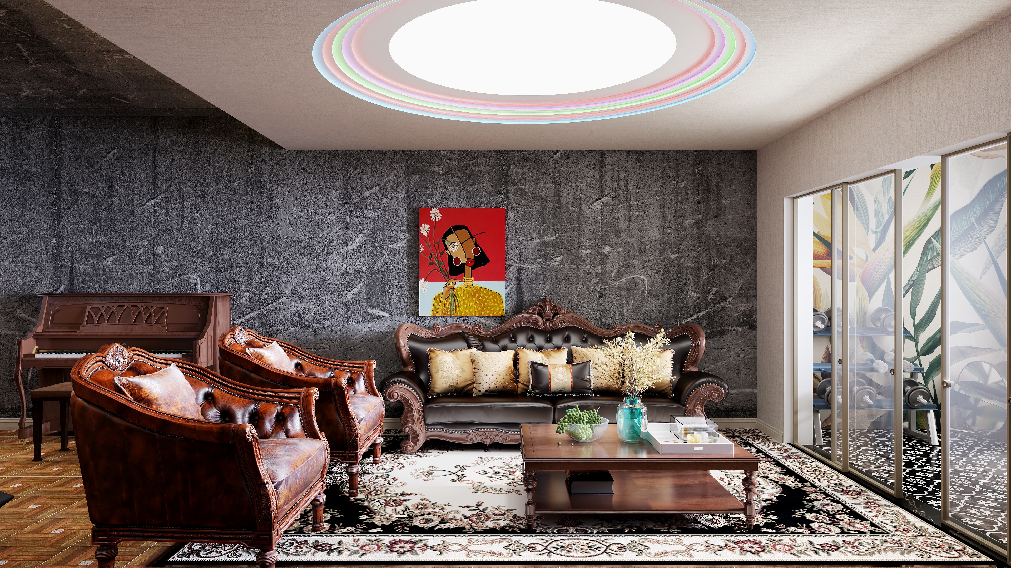 江稻李-保利东湾55㎡-装修设计方案