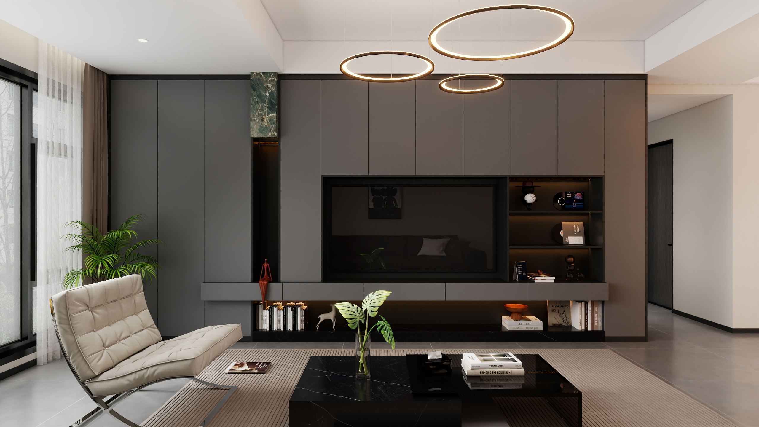 木易先生效果-现代-装修设计方案