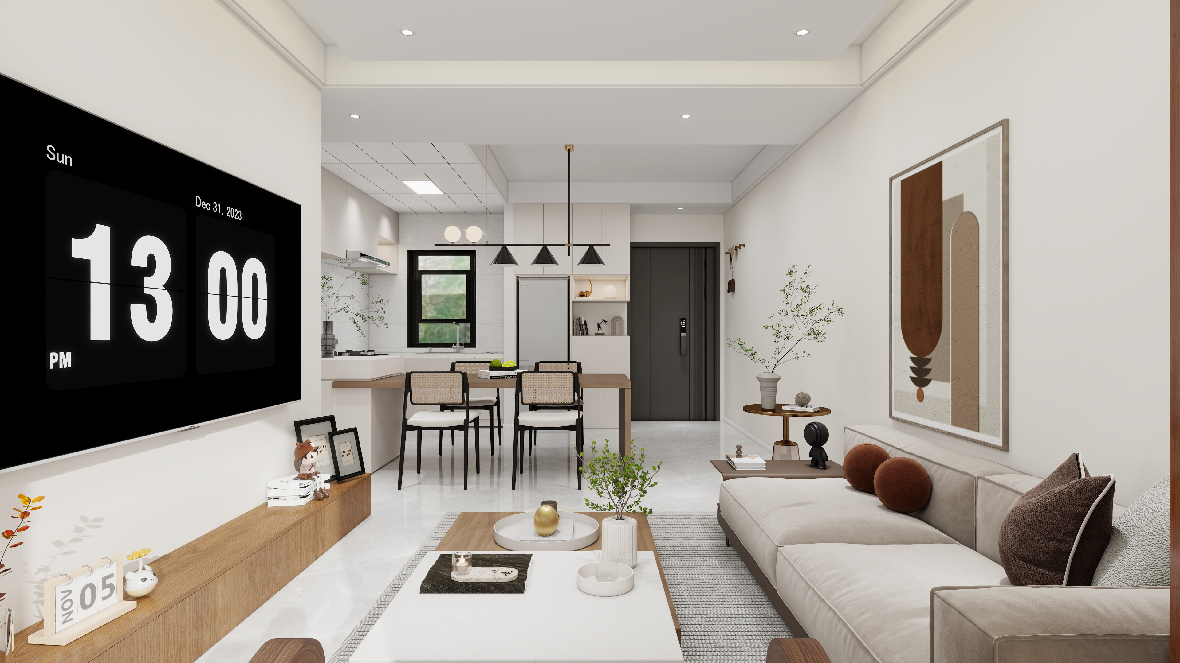 毕可可-82㎡3室-装修设计方案