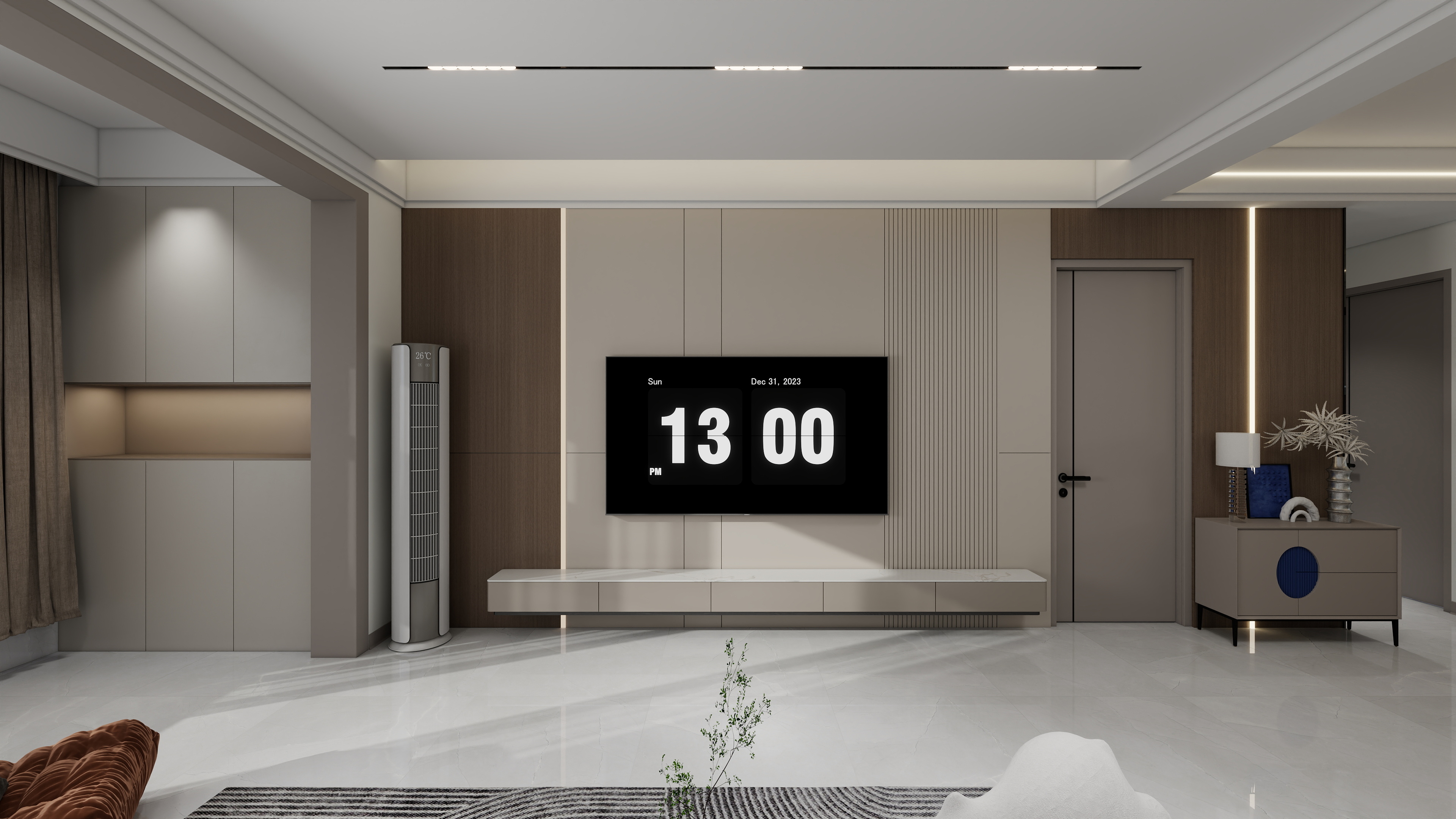 梦越室内设计-书香人家101㎡3室-装修设计方案