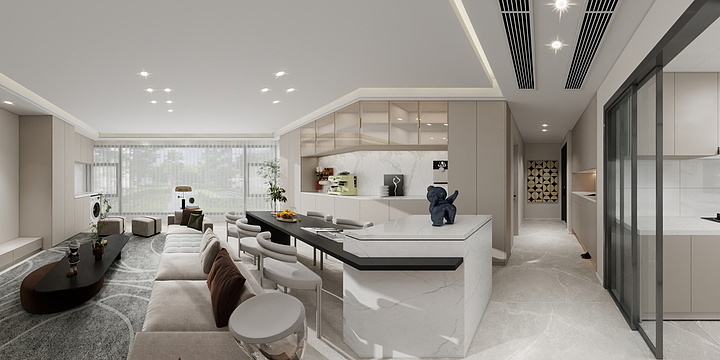 古月小古月-新月时光3-601-装修设计方案