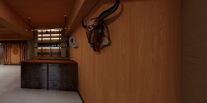 咖啡-咖小宝-海南州藏餐吧-装修设计方案