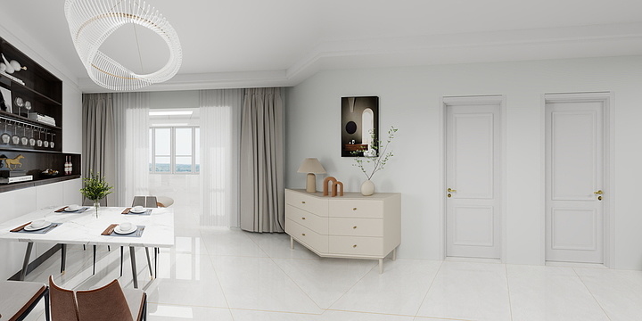 西安龙城空间设计-祭台新苑-装修设计方案