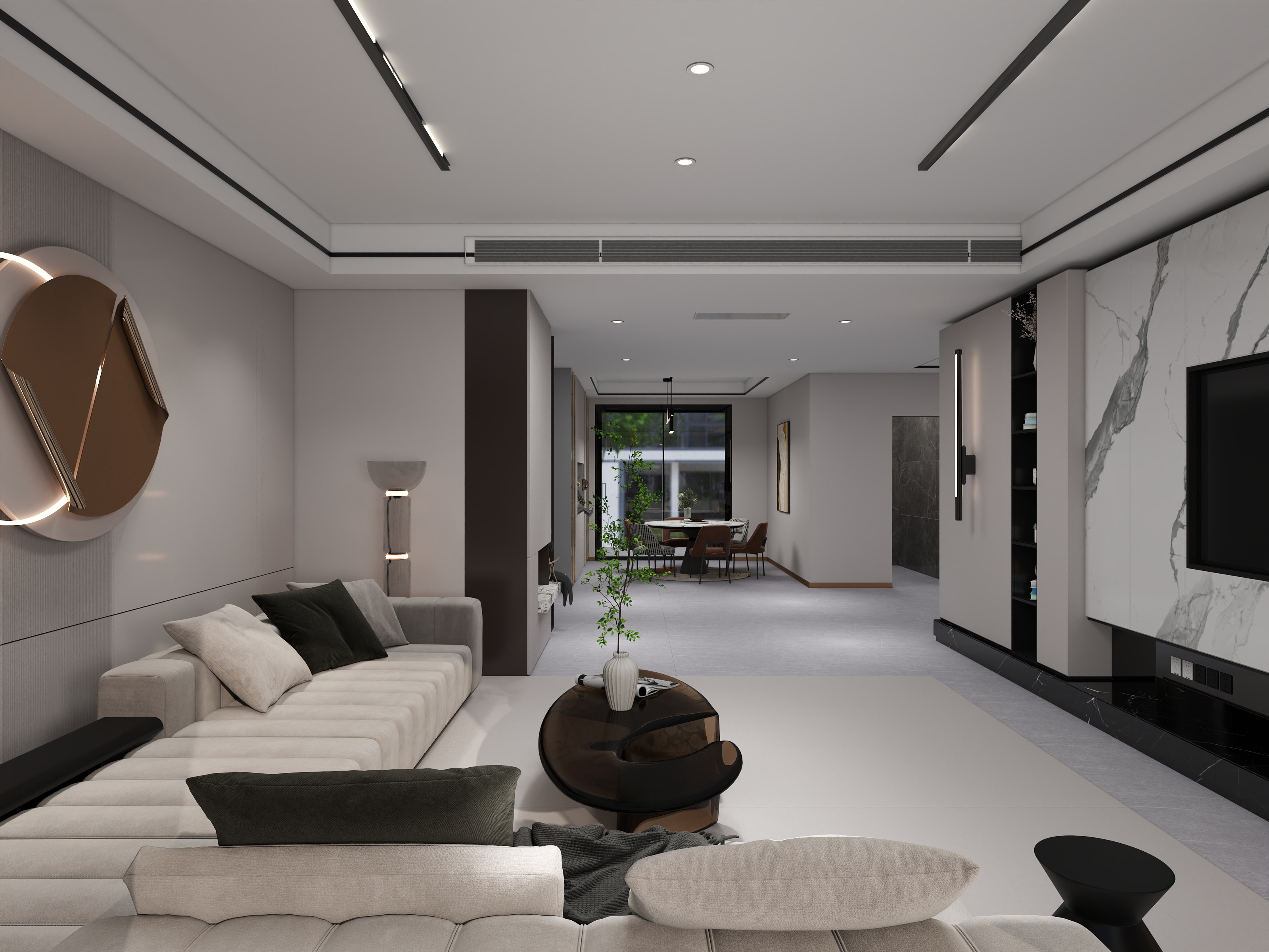 峰之最高-199平米方案设计效果图-装修设计方案