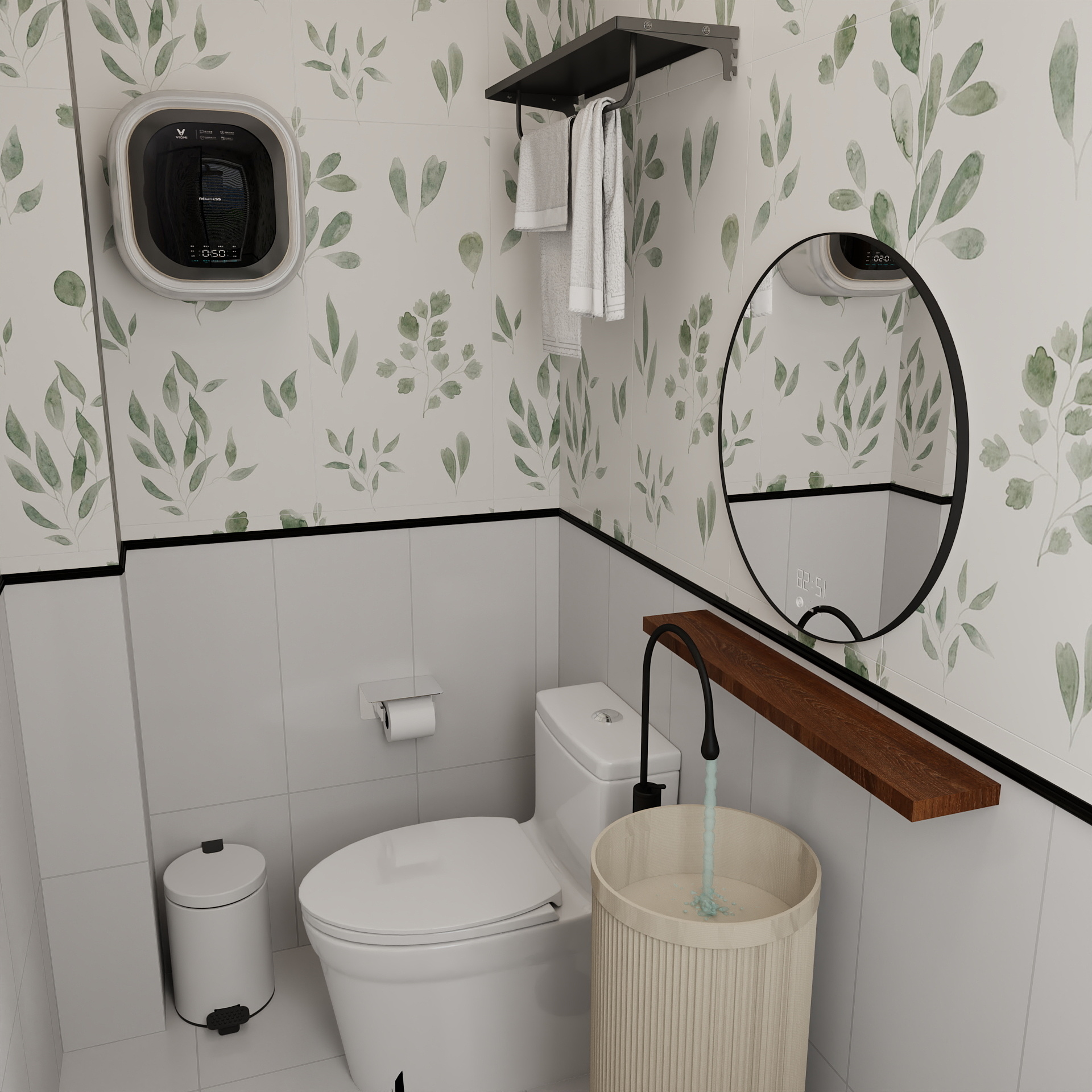 A周素人设计-49平2室装修效果图