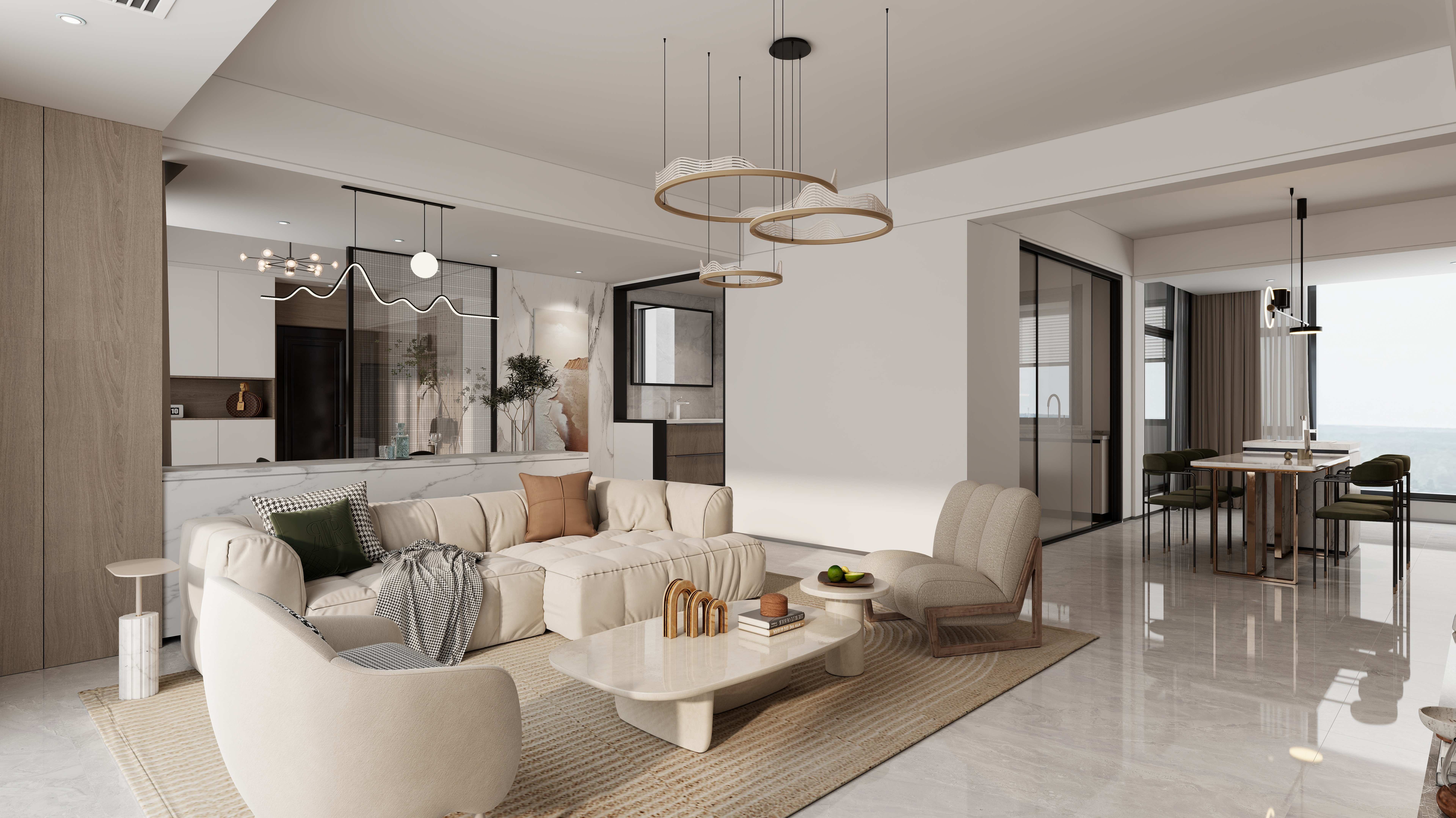 资深设计师斌哥-157㎡3室装修效果图