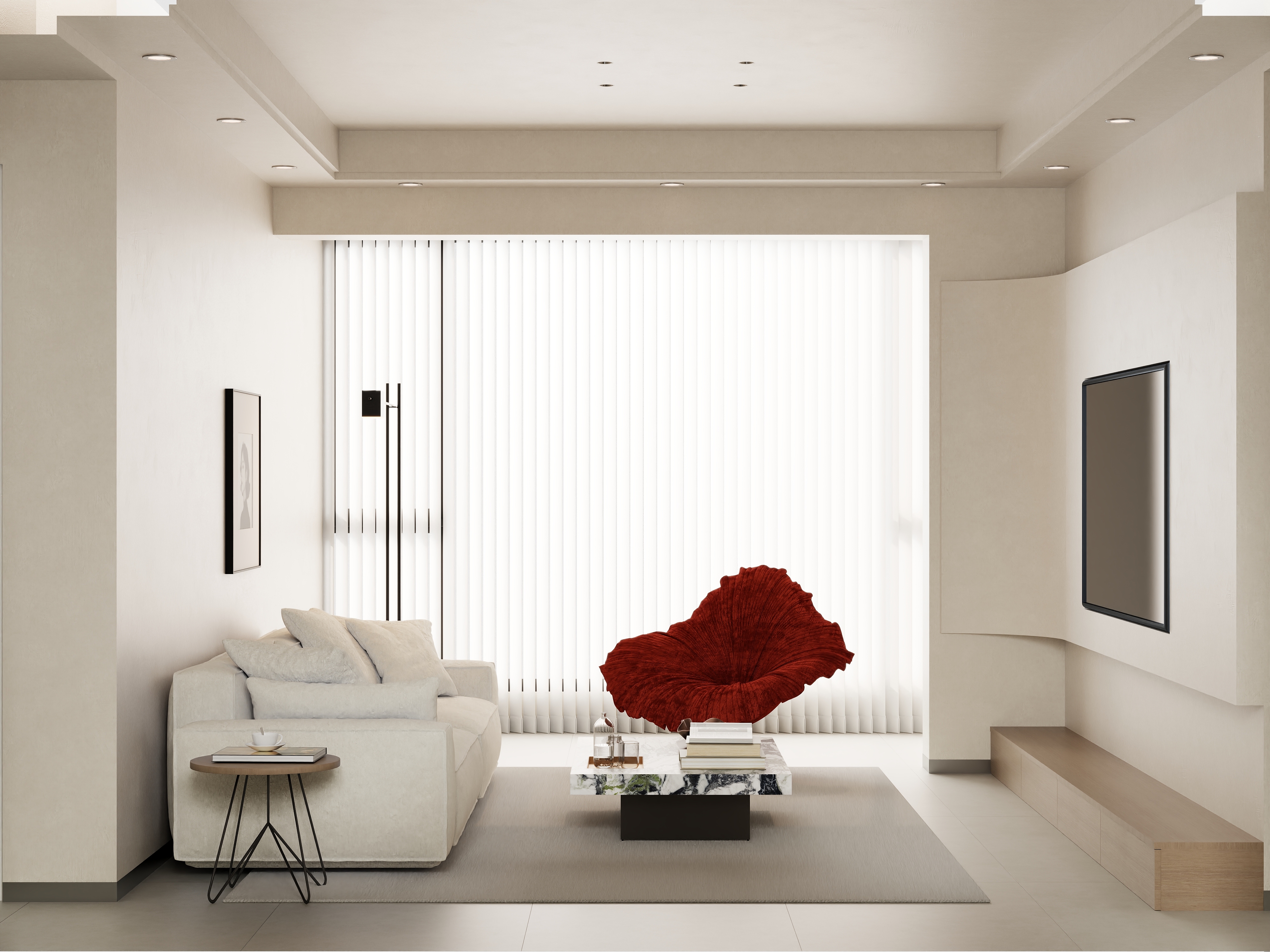 sunny-_--云昱花园113客餐厅效果-装修设计方案