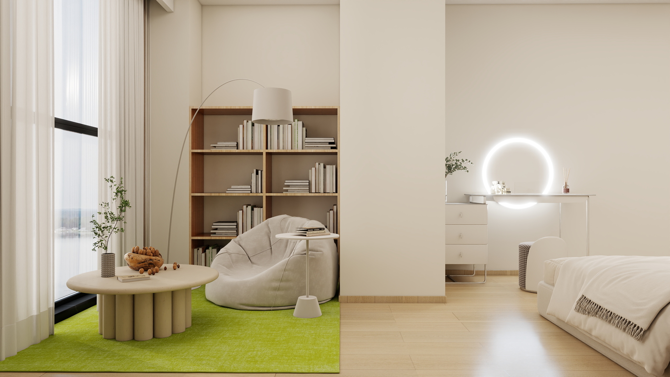 设计-雨-嘉苑尚悦-奶油风-装修设计方案