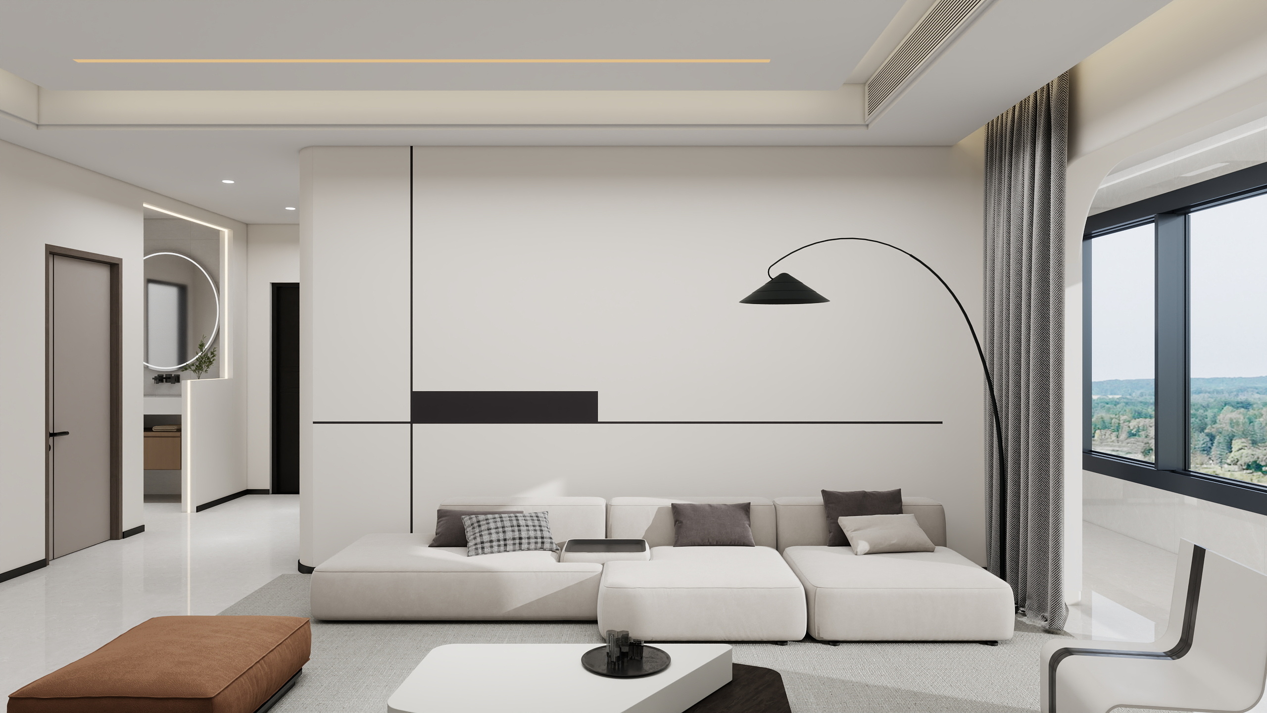 小富婆hcy-府北名邸143平-装修设计方案