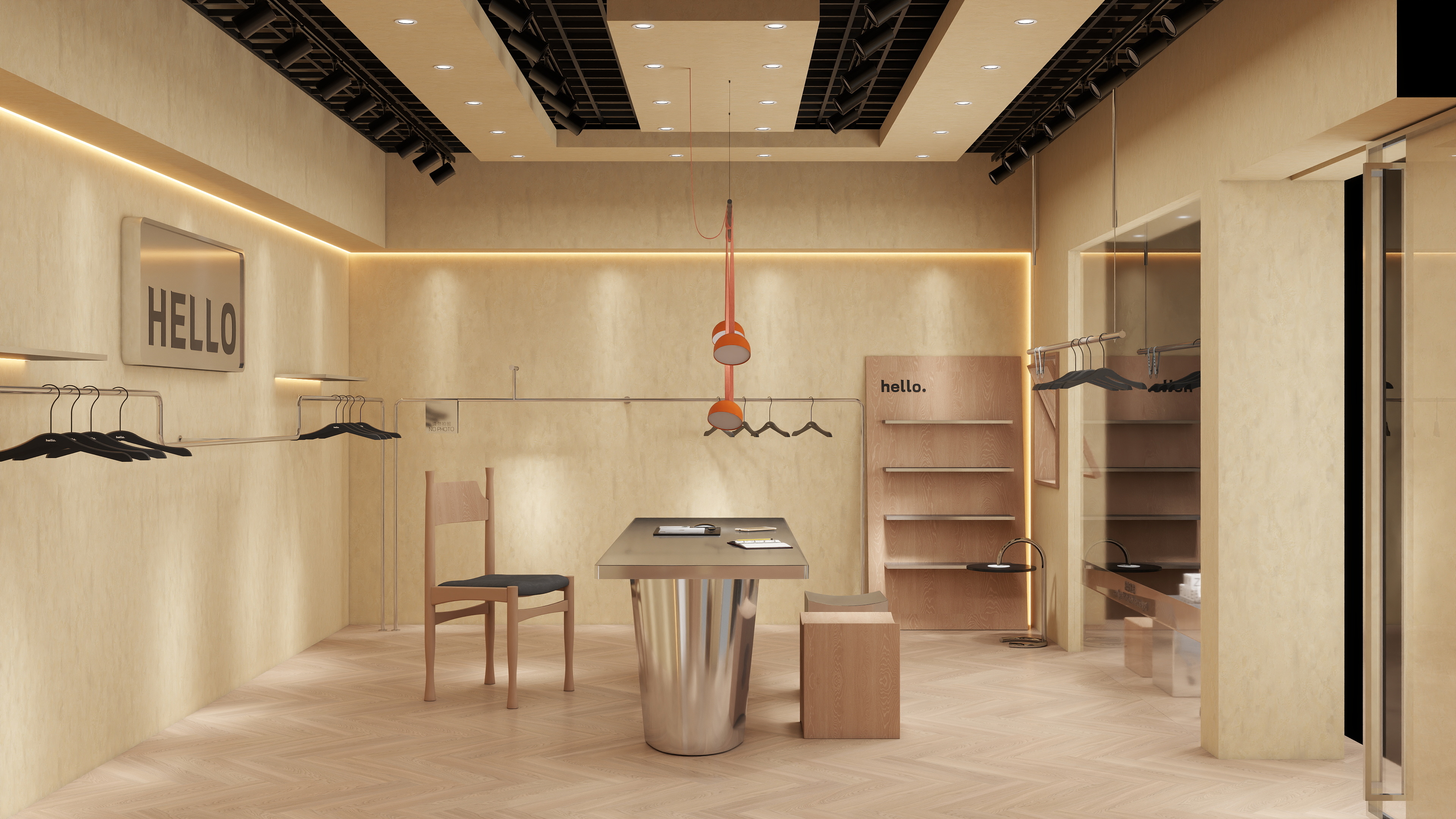 阿凌设计-Hello童装-ZHILI形象店-装修设计方案