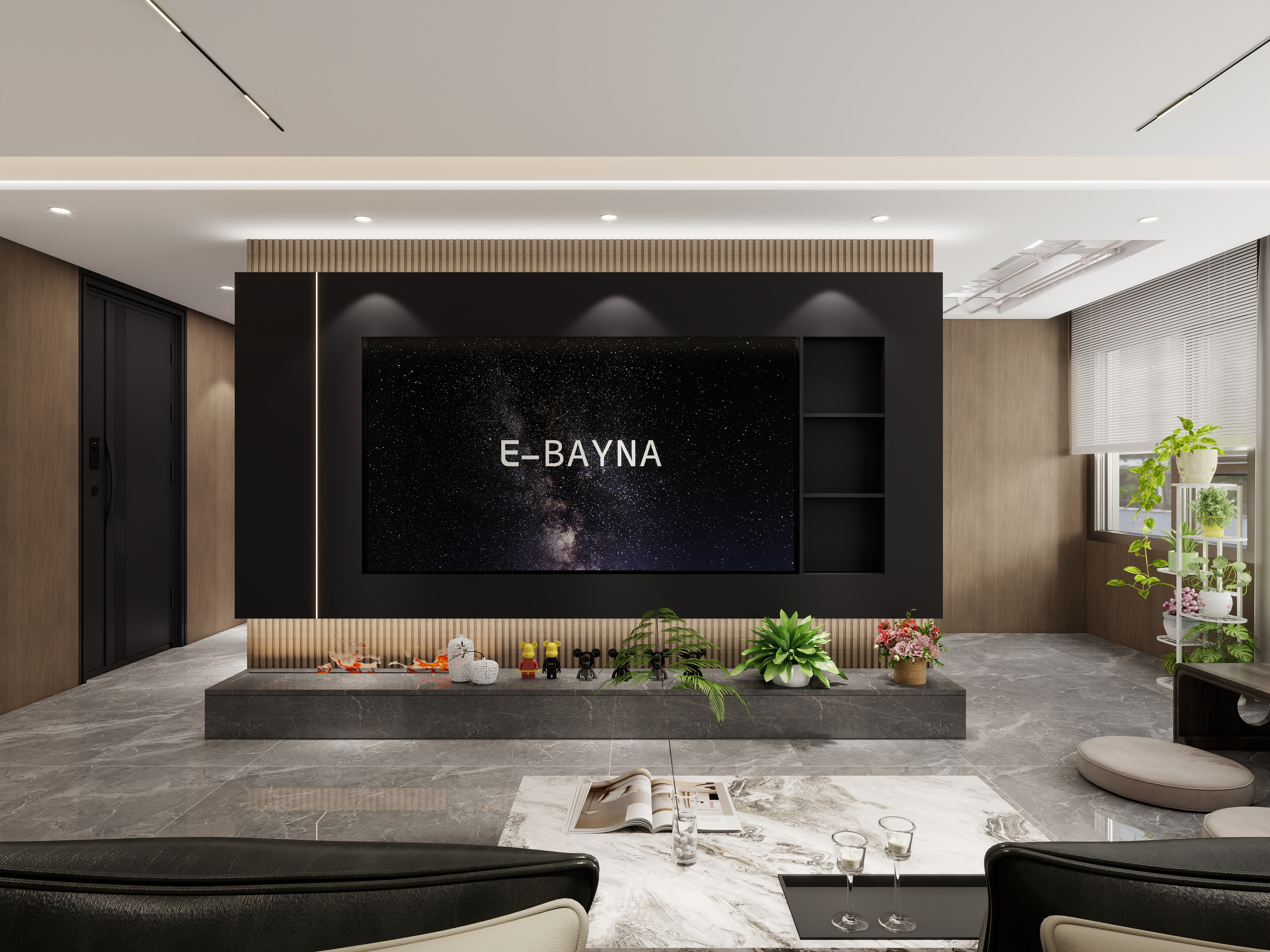 半生空间-书香门第112㎡1室-装修设计方案