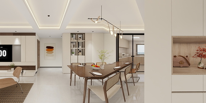 --在路上---万锦公馆122㎡-装修设计方案