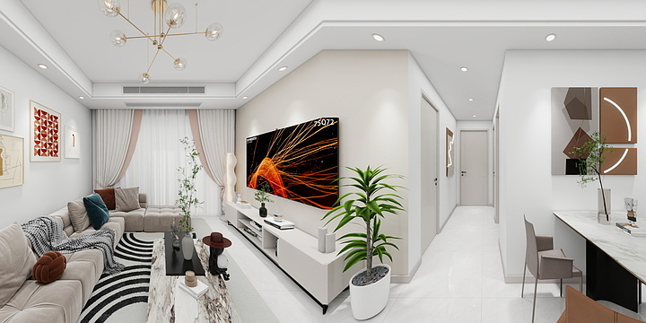 室内设计吕少锋-阳光城文澜府二期103平15-2202-装修设计方案