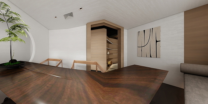 设计师颜运-民邦壹号院茶室-装修设计方案