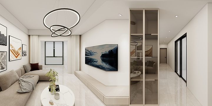 小渔-设计-龙沁城-装修设计方案