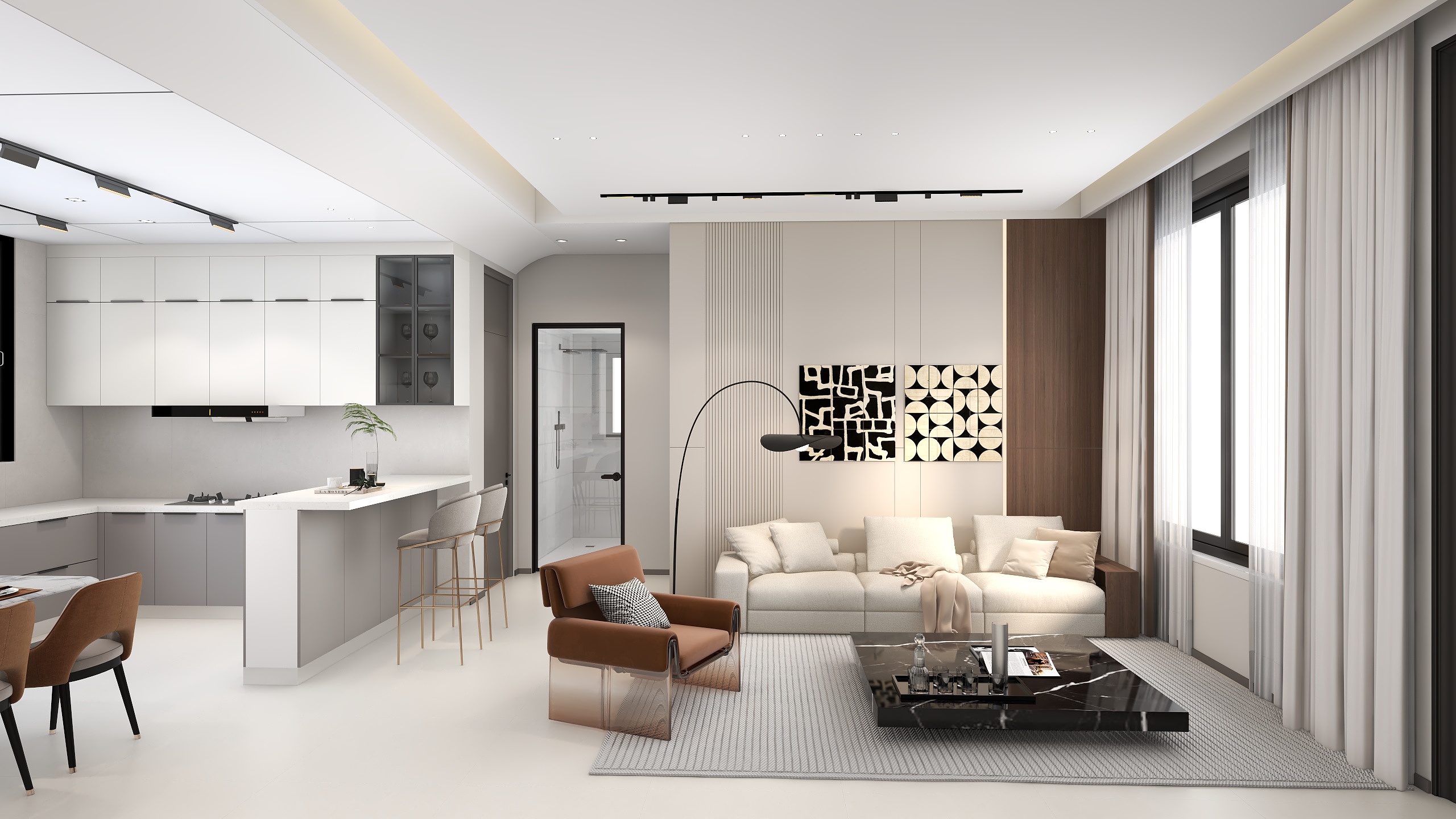 陈情85-123㎡3室-装修设计方案