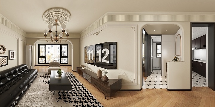 icered茶-新城市广场26-1606—巧斧整装(1)-装修设计方案