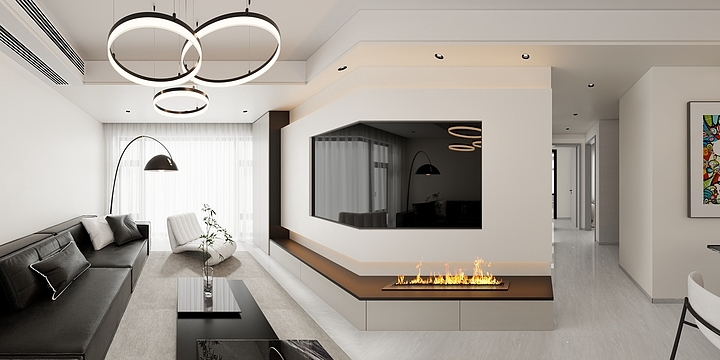 一墨行空-世纪阳光5-2405-装修设计方案