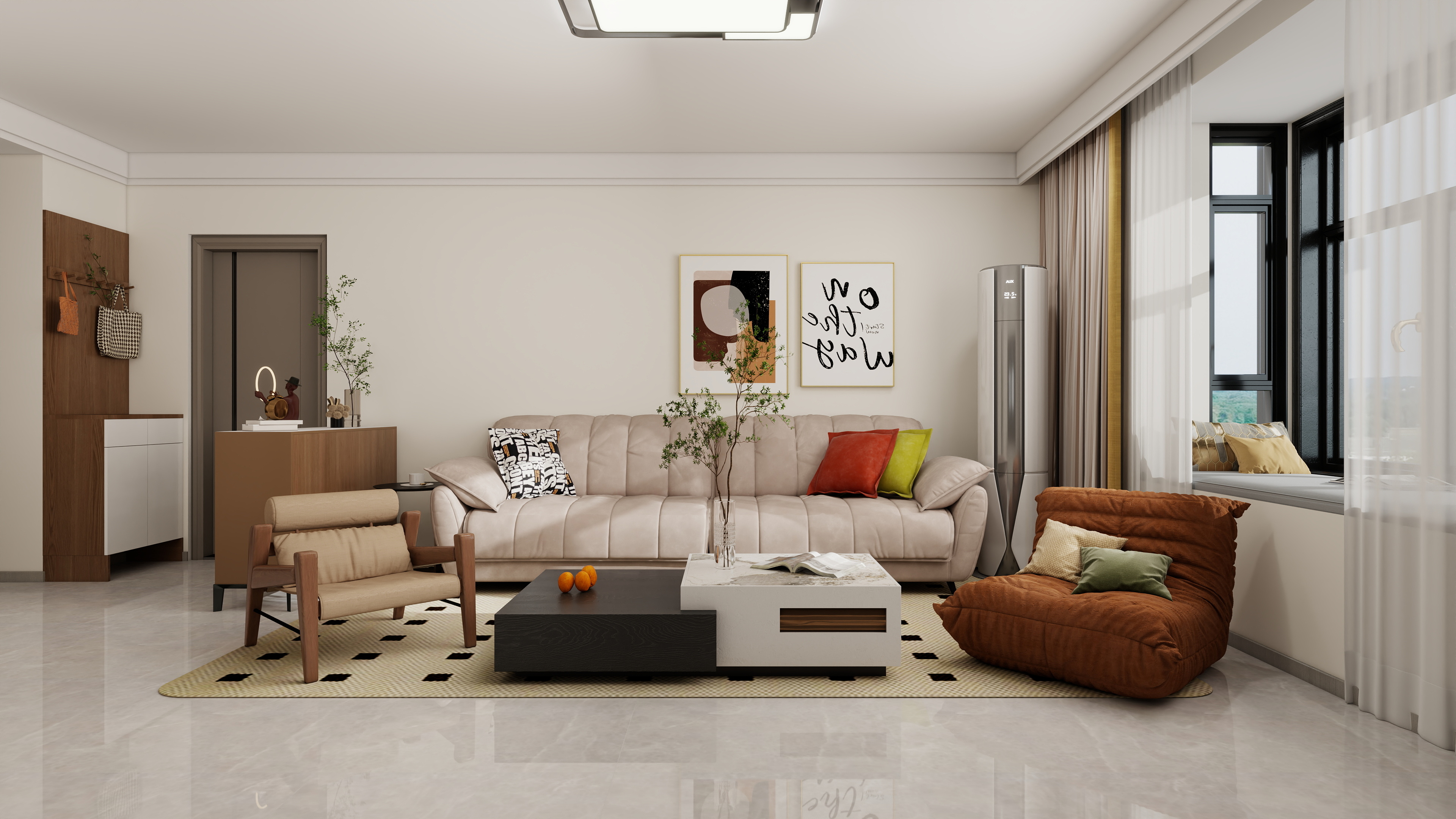 1oUvo-115㎡2室-装修设计方案