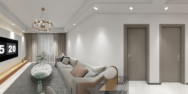 刘秋男-鸿业未来城31-1602-装修设计方案