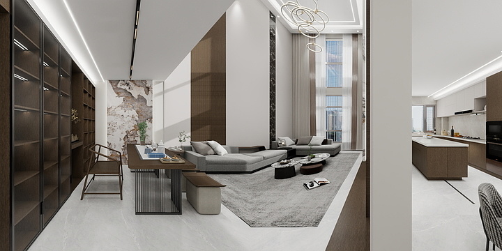 留白LIUBAI-自建房-装修设计方案