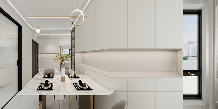 锦佳全案设计师-棠语苑105户型西户-装修设计方案