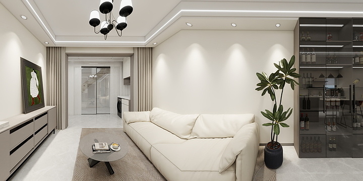 锦佳全案设计师-9-2龙中金源90现代-装修设计方案