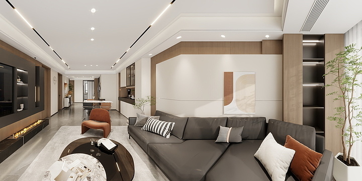 设计师朱晓辉-天玺华府程总-装修设计方案