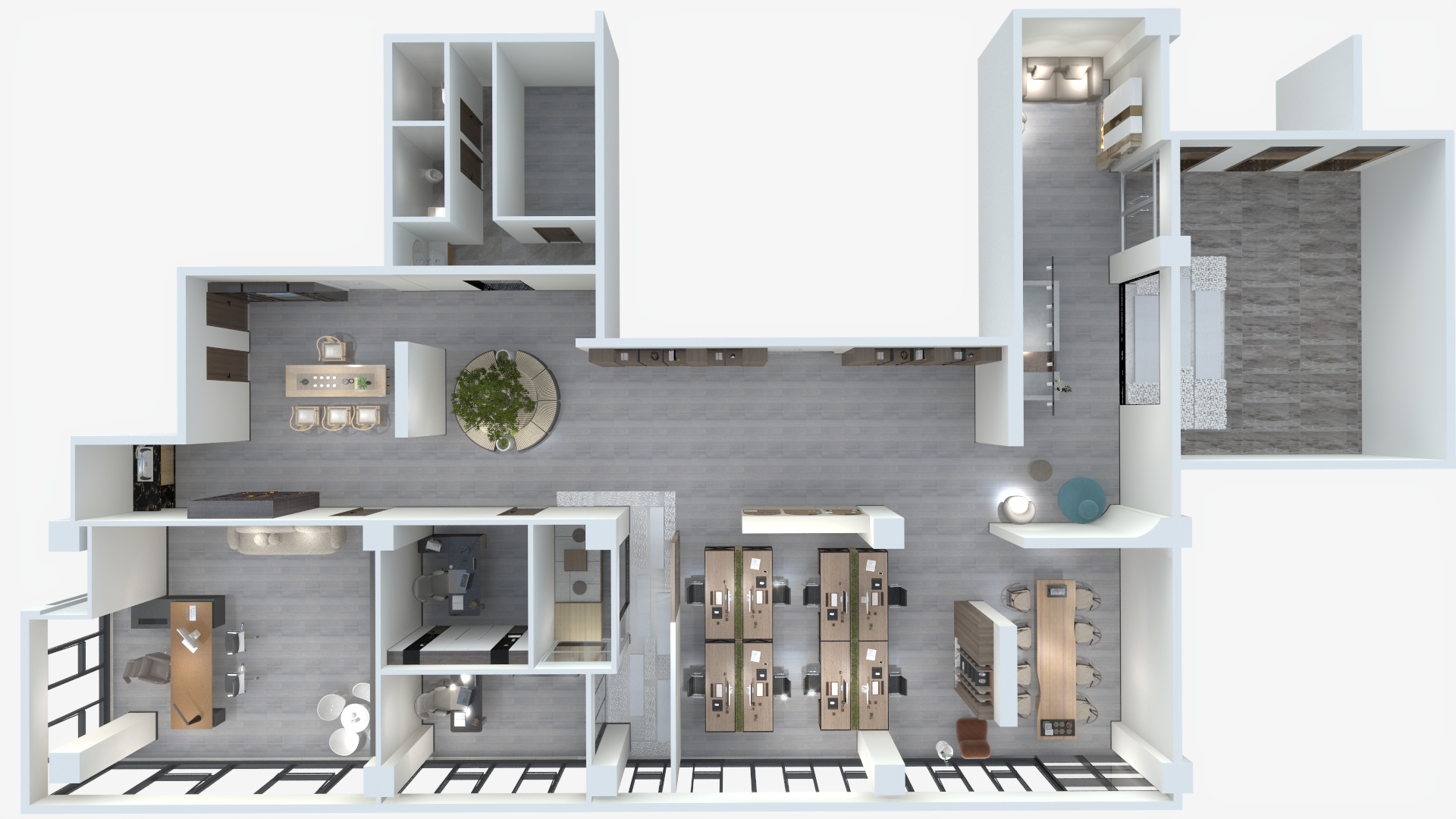 KlausC-百乐门7F-装修设计方案