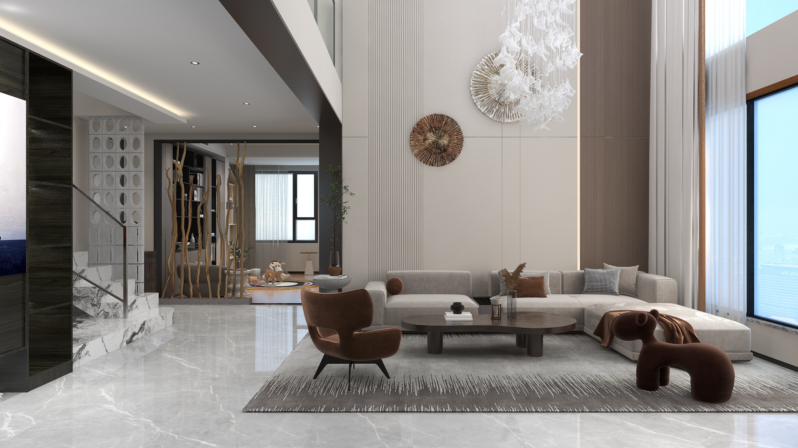 0CHURUI-2层别墅户型-装修设计方案