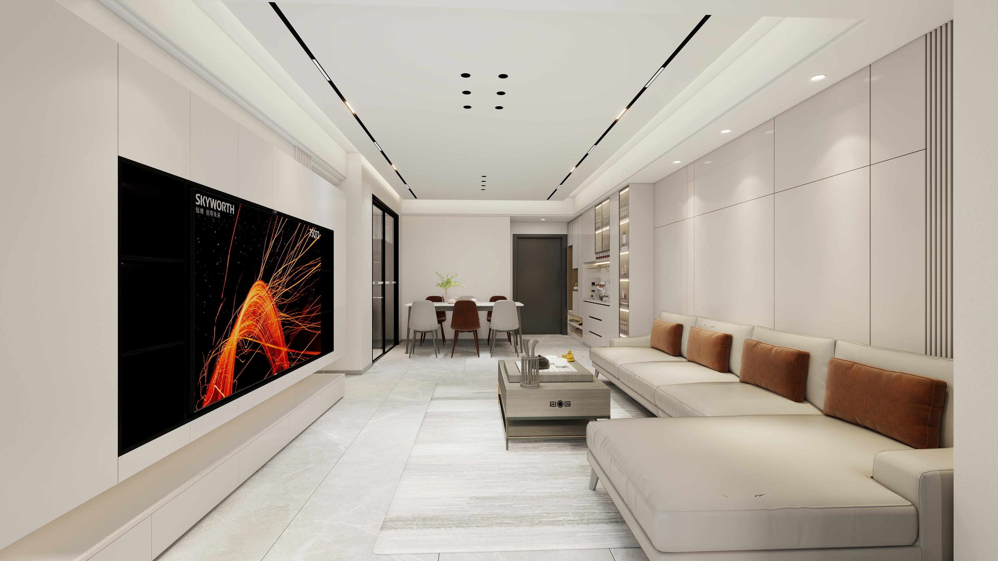 何超全案设计工作室-西苑小户型-装修设计方案