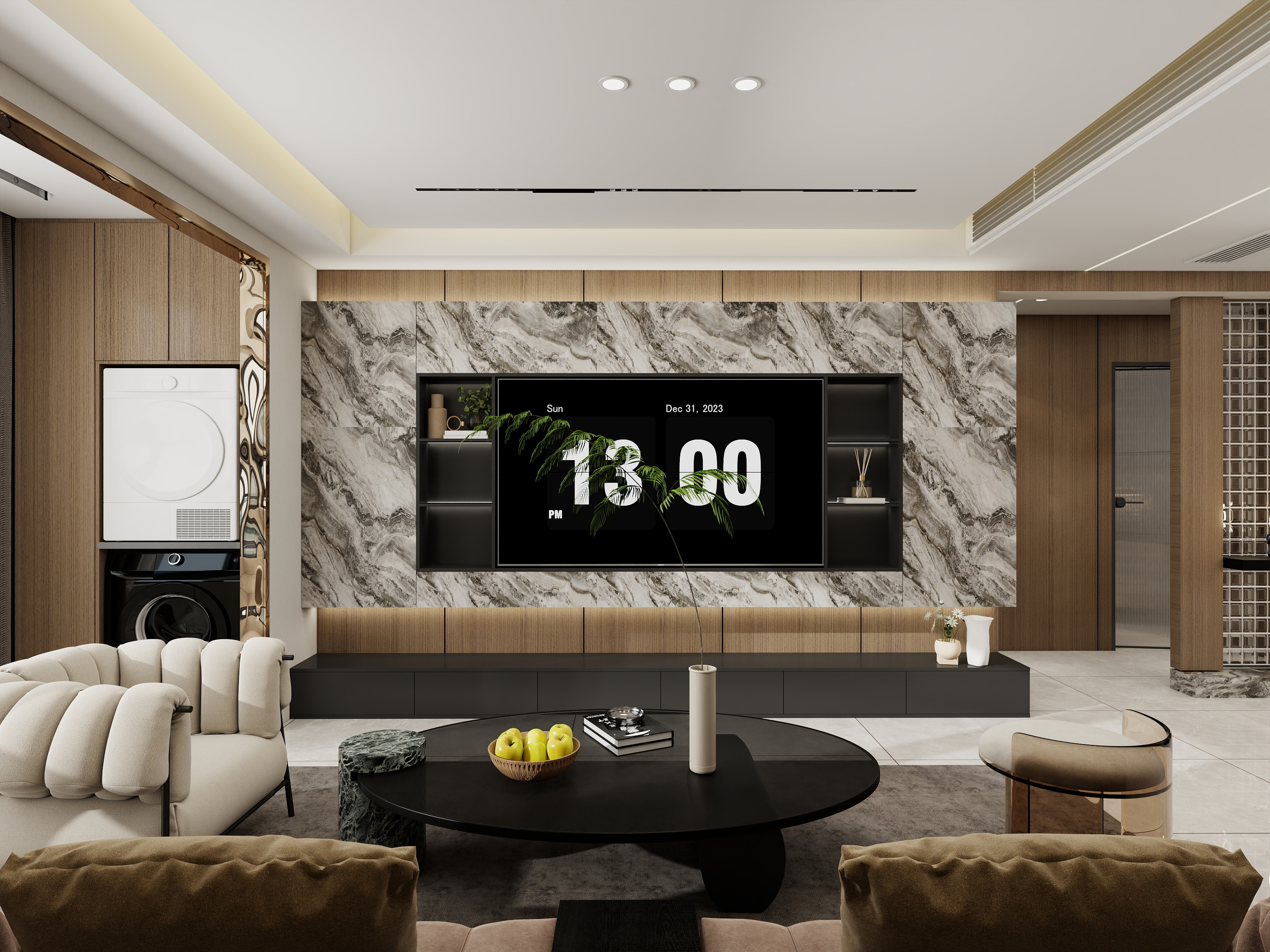 liuxnshiji-轻奢107㎡3室-装修设计方案