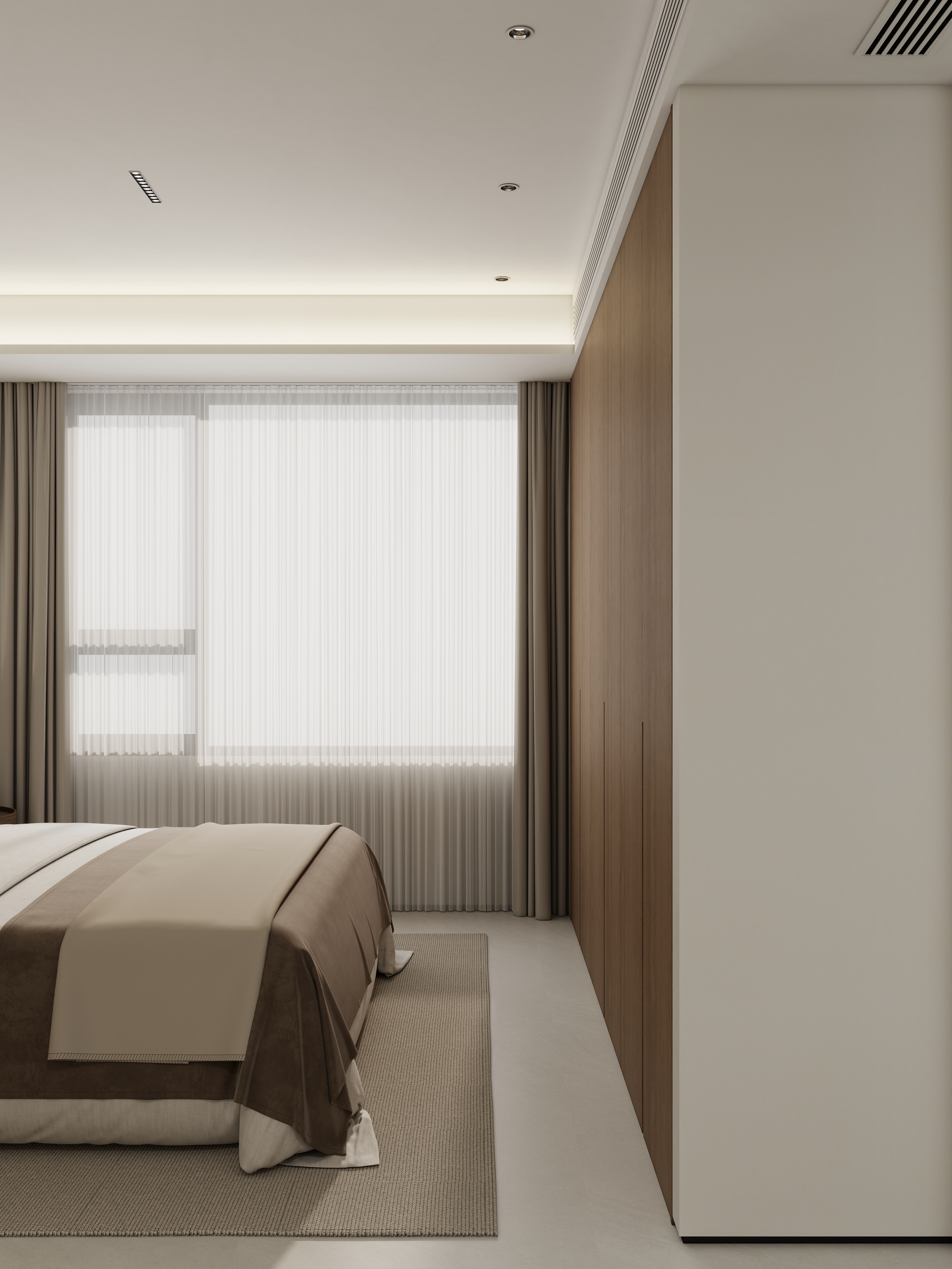 二七姓李-133㎡4室装修效果图