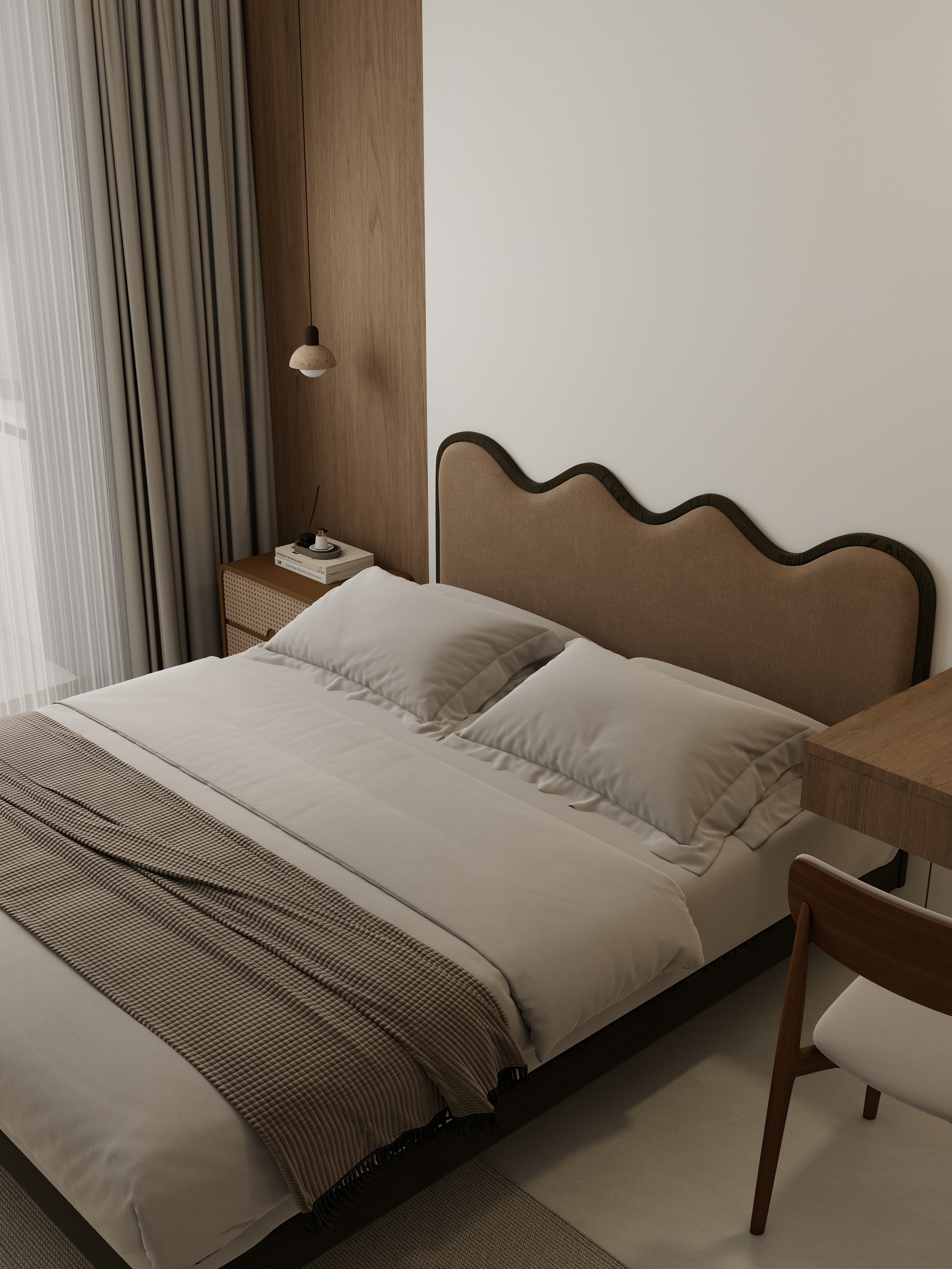 二七姓李-133㎡4室装修效果图