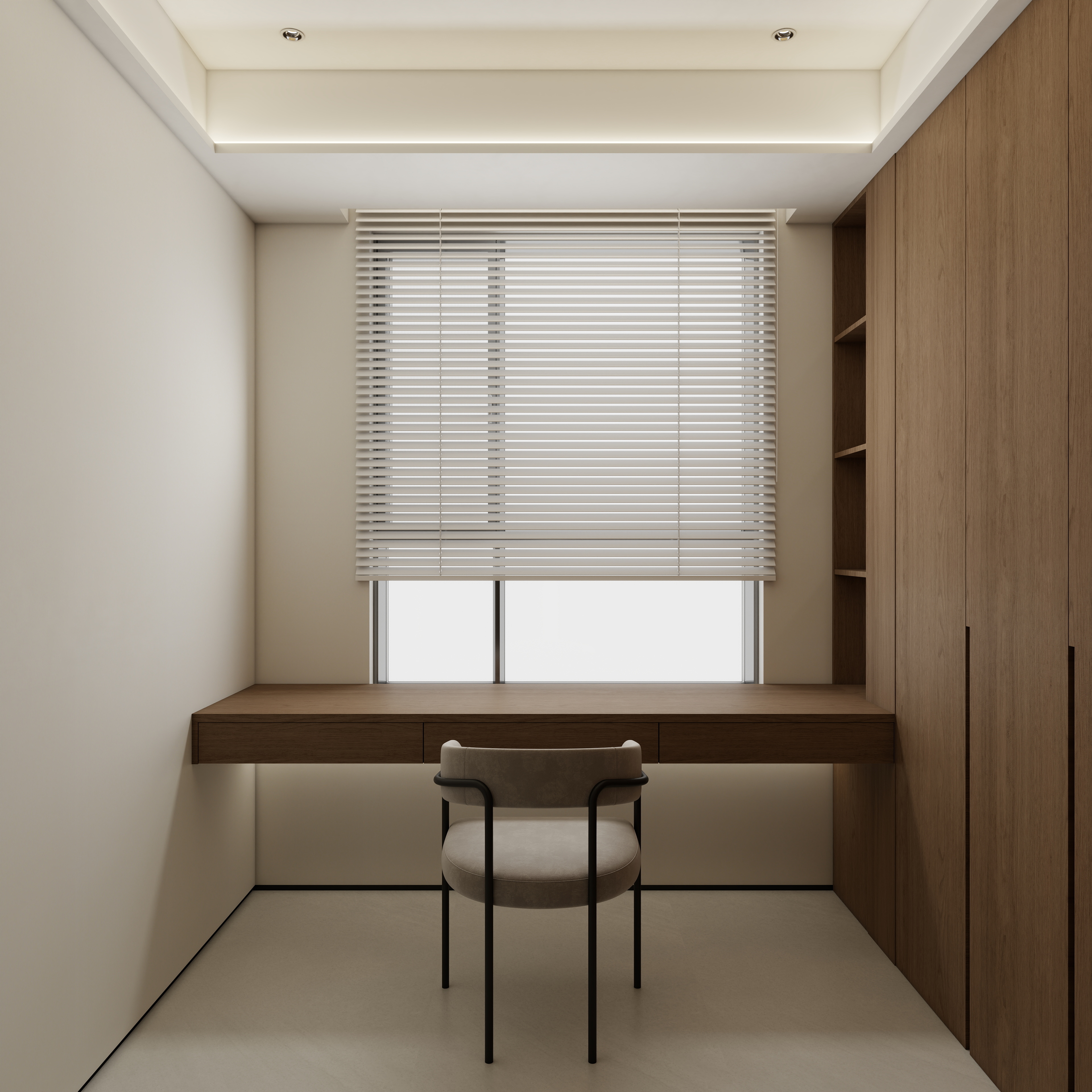 二七姓李-133㎡4室装修效果图