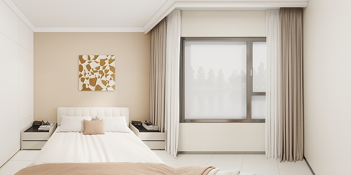 启新装饰公司-璀璨江山3-1-1304-装修设计方案