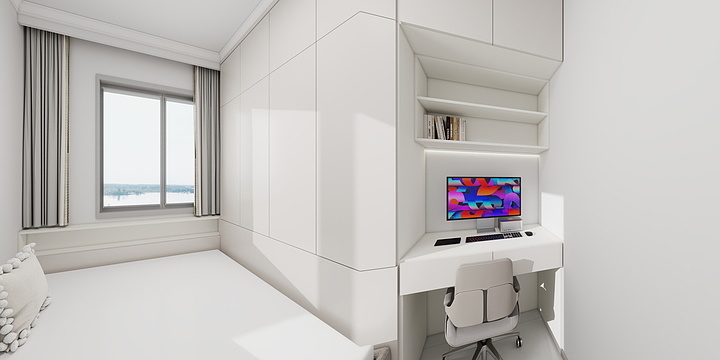 突兀的托马斯-绿洲凤凰新城-装修设计方案