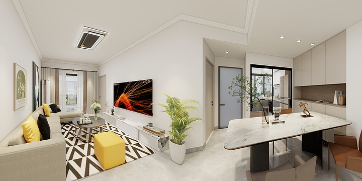 缘梦全案设计-旭日品萃园-装修设计方案