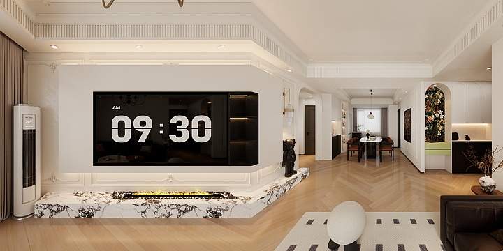 浮山设计-阿图什水云间现代-装修设计方案