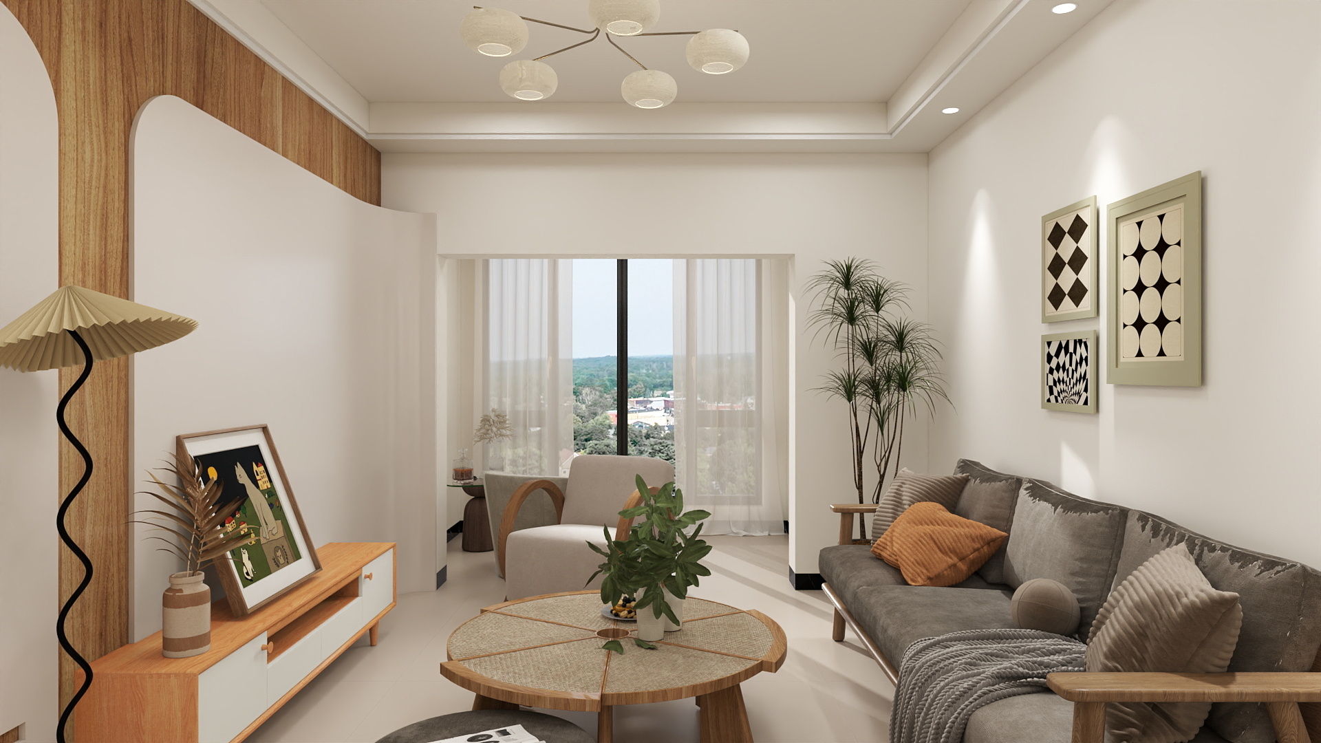 qqqaeR-硬装专业等级考核户型-装修设计方案