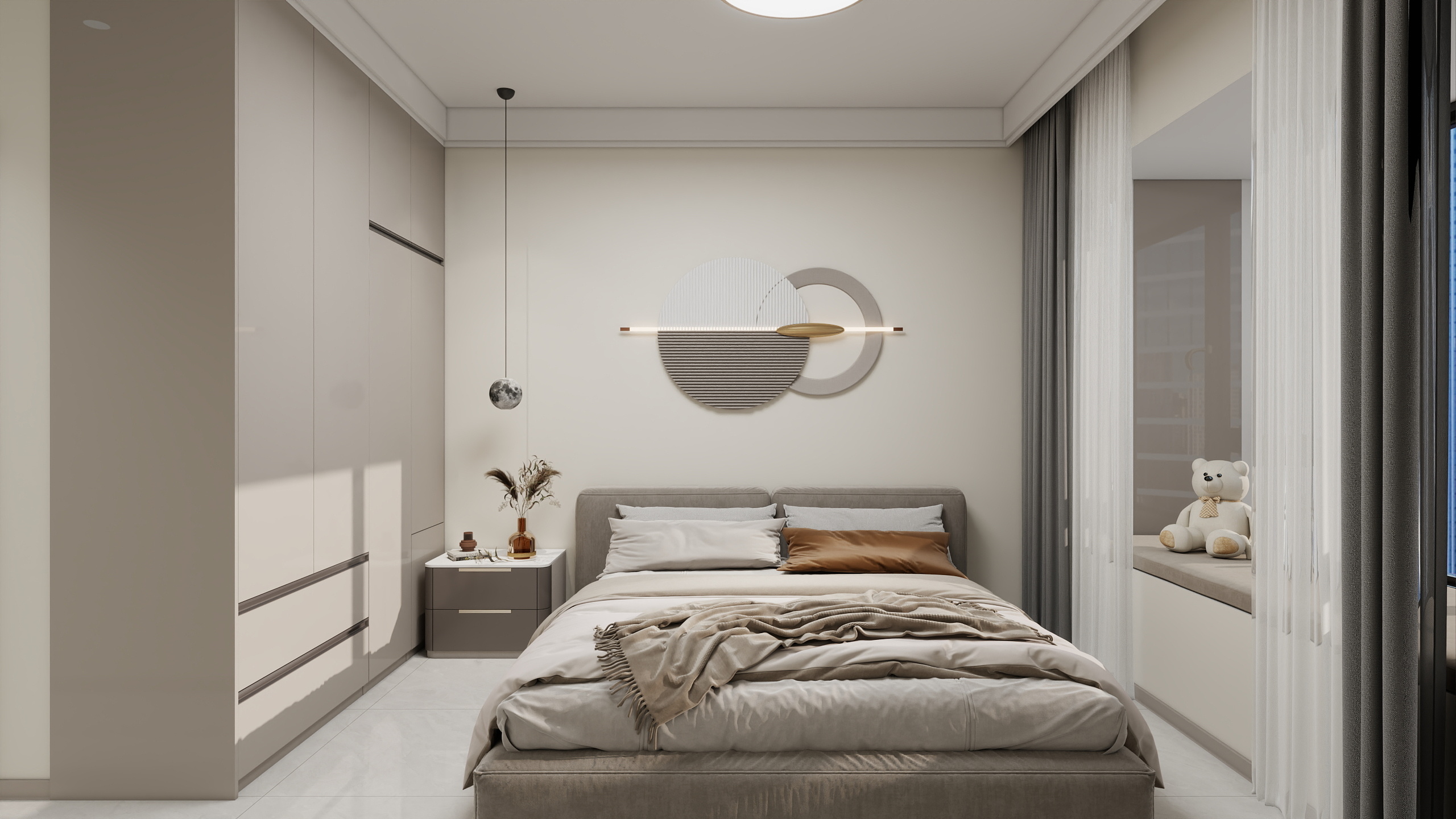 室内设计王红敏-108㎡3室-装修设计方案