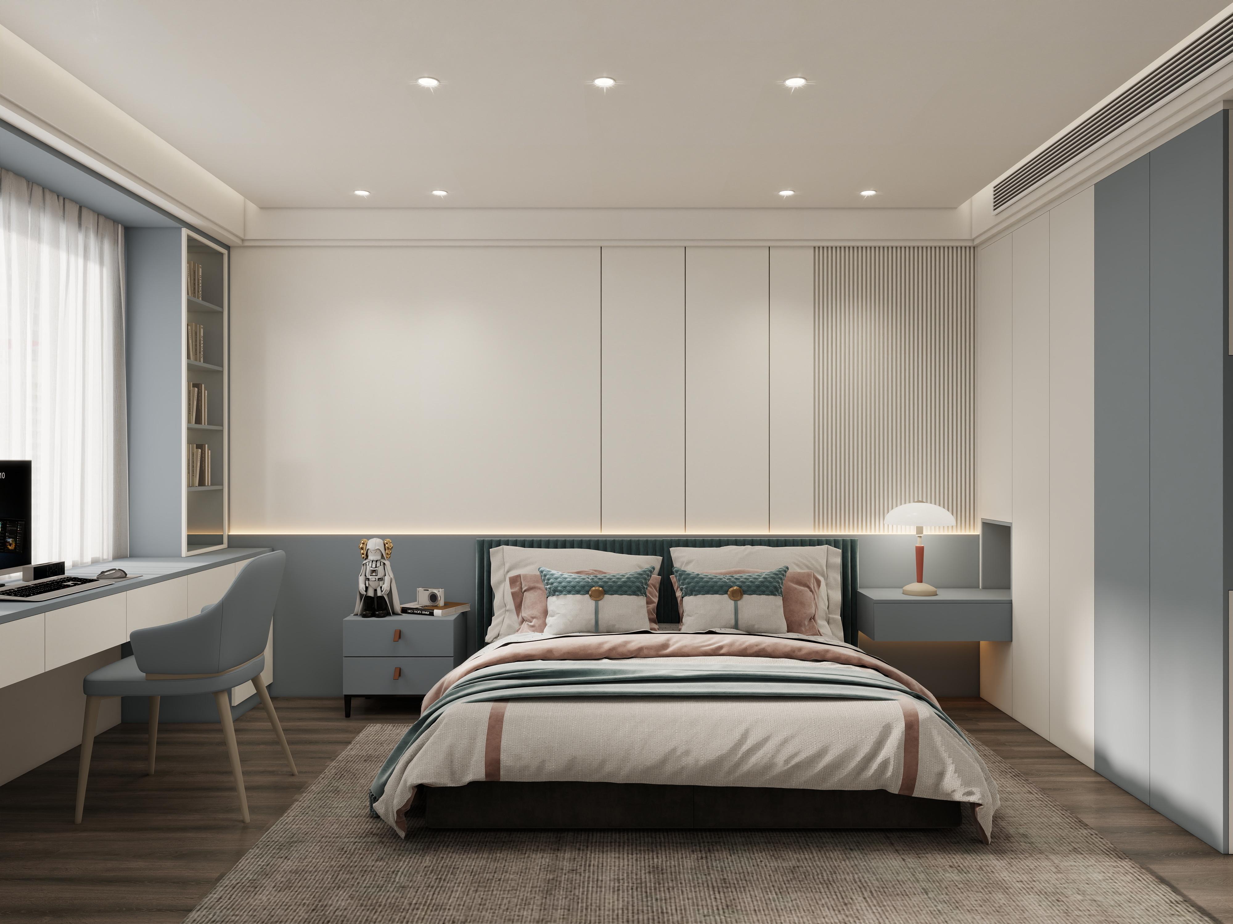 壹诺设计工作室-现代简约装修效果图