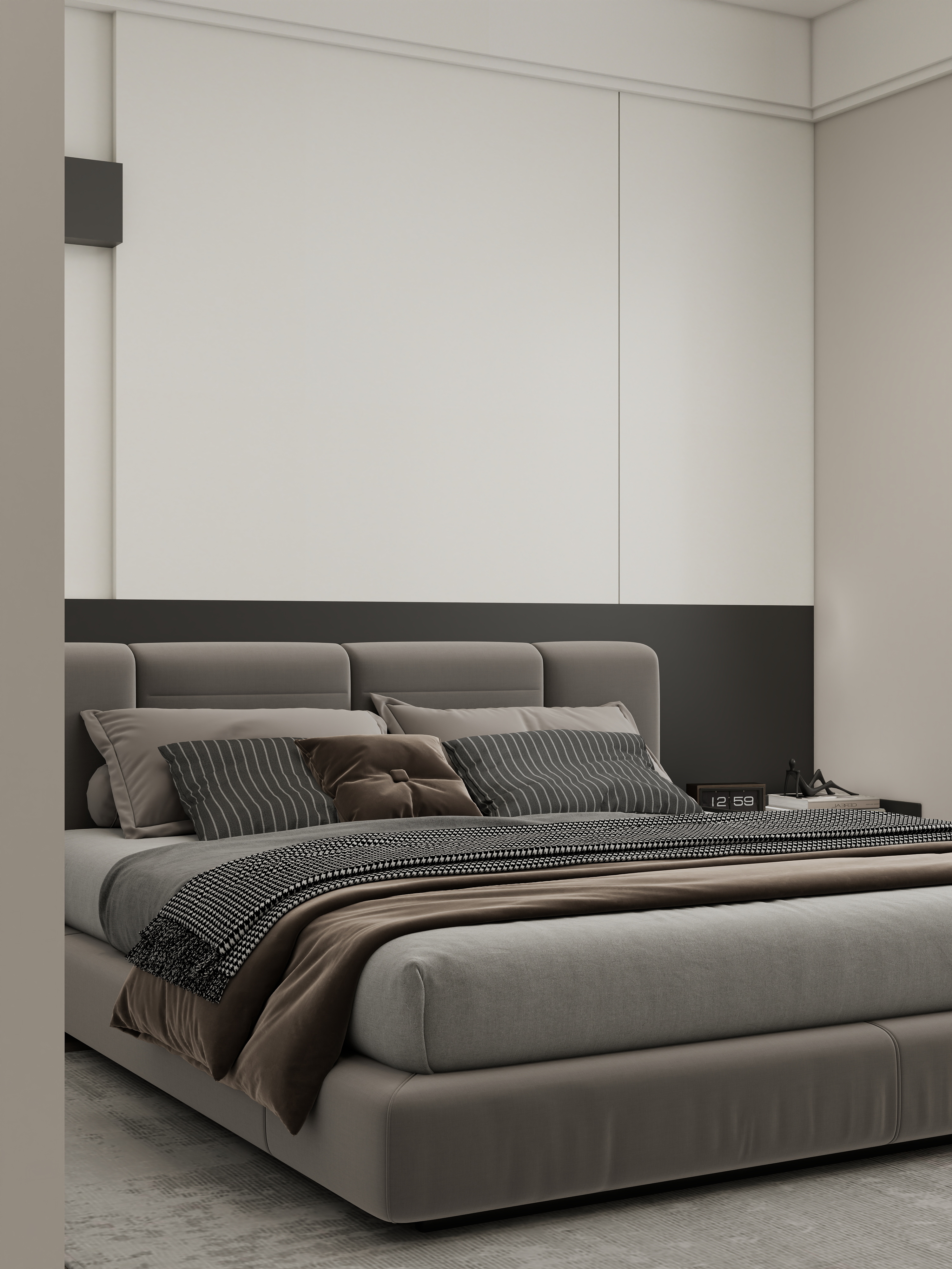 壹诺设计工作室-现代简约装修效果图