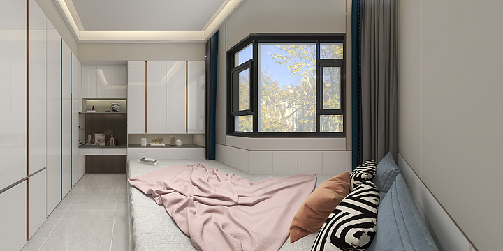 贰拾柒设计工作室-龙腾装饰  徐套贵府设计方案2-装修设计方案