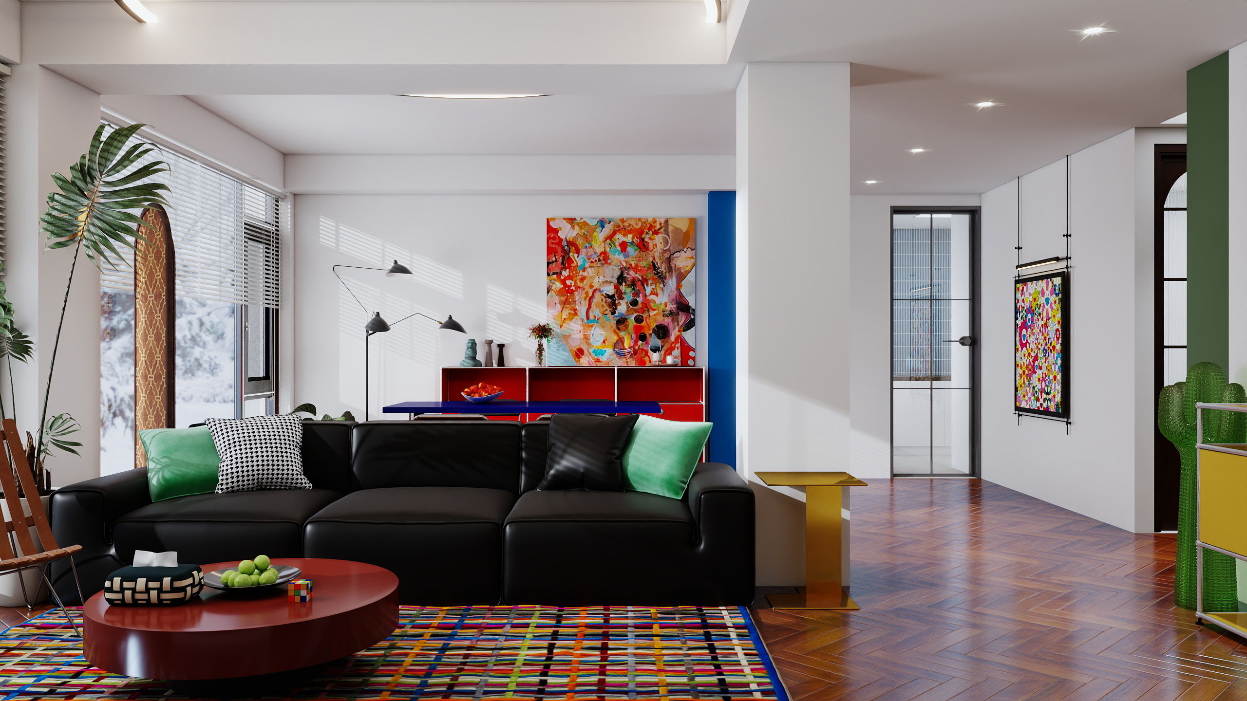 长毛象好大腿-名门世家86㎡1室-装修设计方案